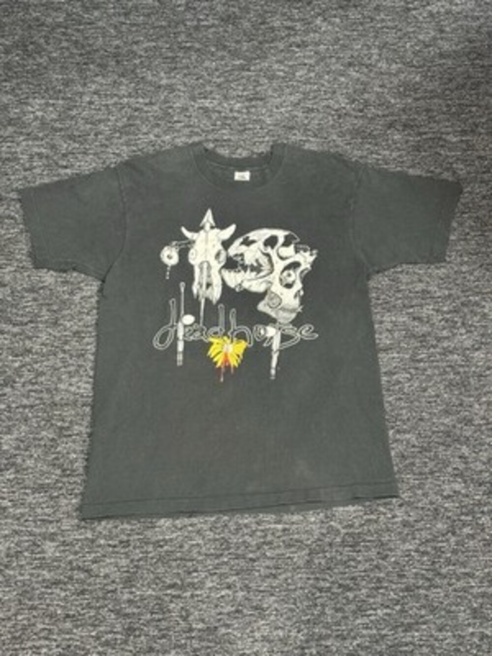 Vintage Dead Horse Graphic Death Metal Grunge Tour Concert Rare T Shirt Size XL
